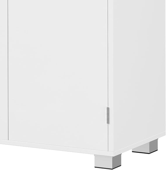 Under Sink Bathroom Storage Cabinet with Adjustable Shelf & Double Doors
